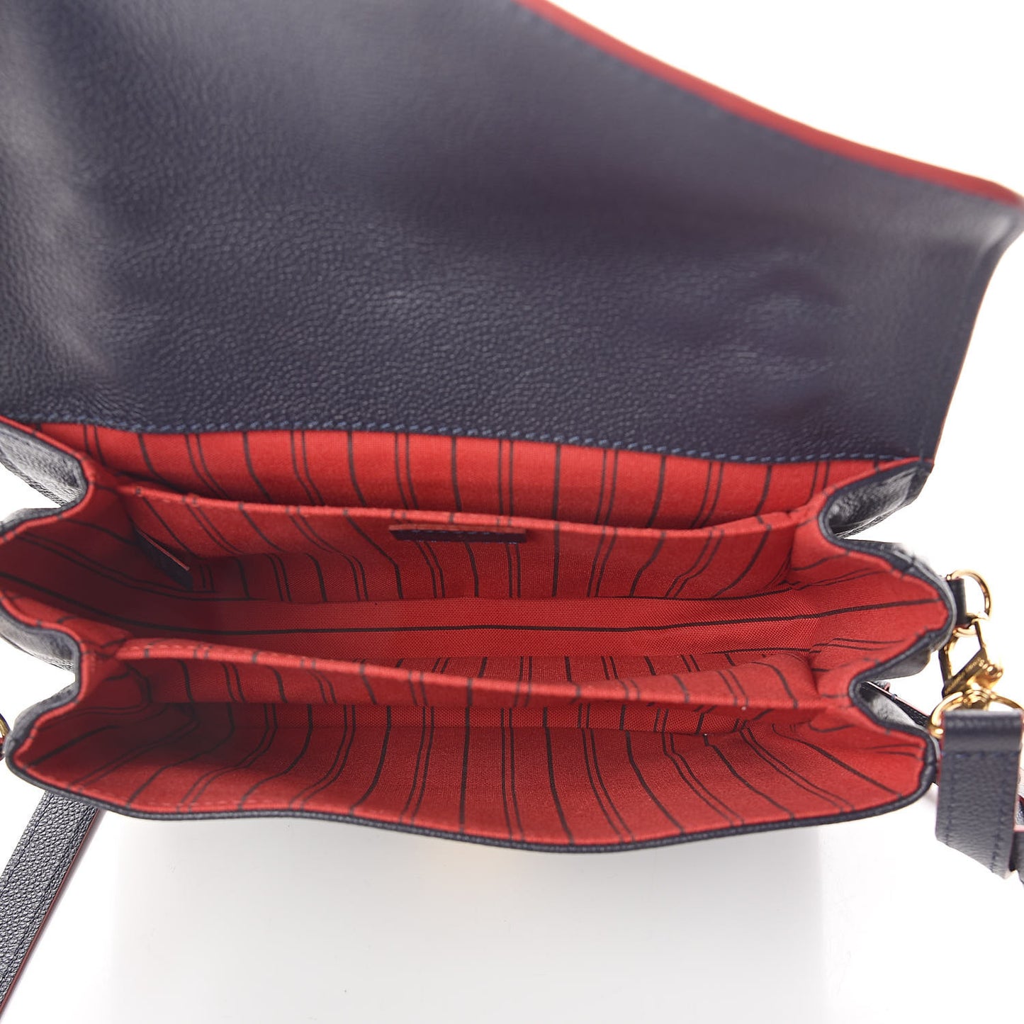 Empreinte Pochette Metis Marine Rouge