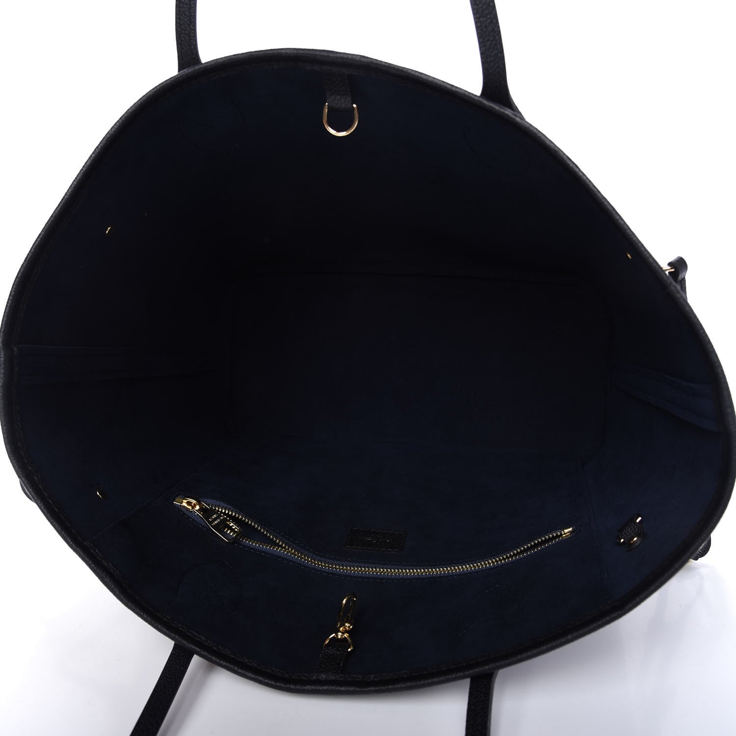Louis Vuitton Empreinte Monogram Giant Neverfull MM Black 5 of 10