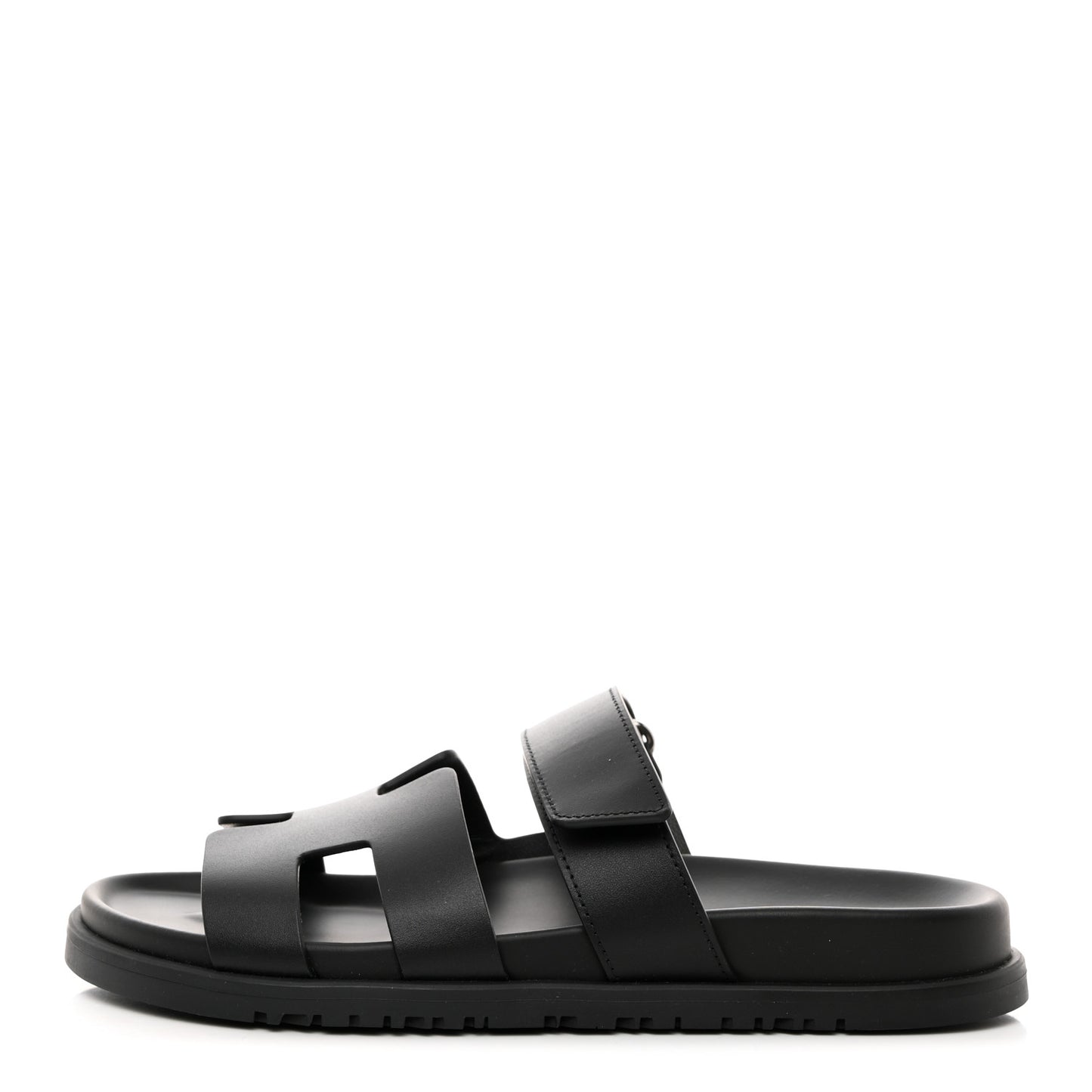 Calfskin Womens Chypre Sandals 38 Black