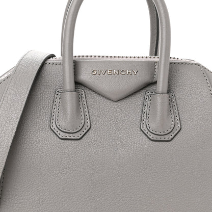 Givenchy Sugar Goatskin Mini Antigona Pearl Grey 8 of 11