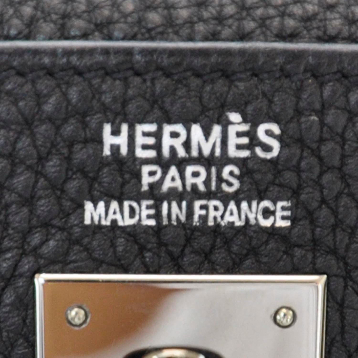 Hermes Togo Kelly 35 Black 21 of 22