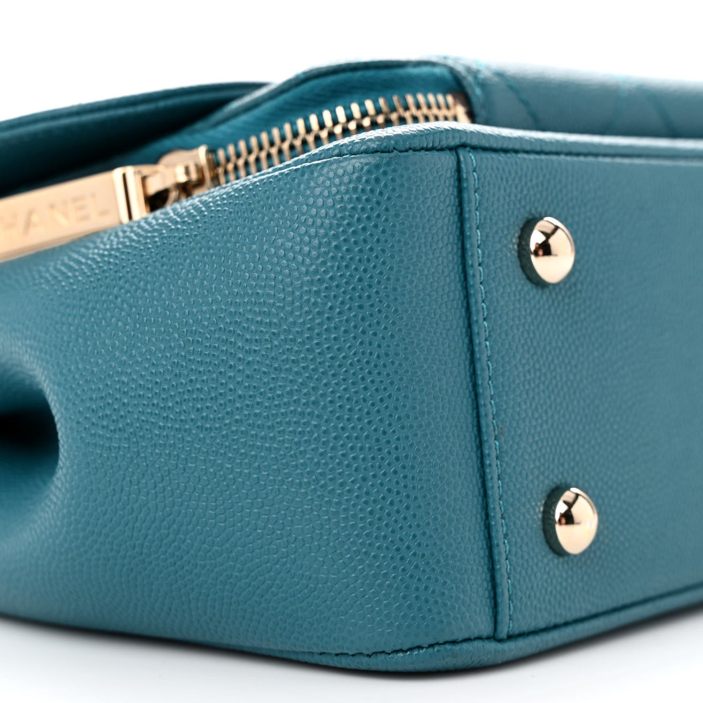 Caviar Quilted Medium Business Affinity Flap Blue