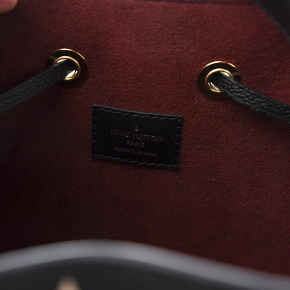 Louis Vuitton Empreinte Monogram Giant Neonoe MM Black Beige 7 of 13