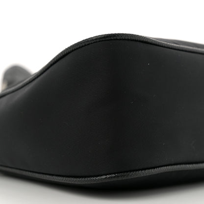 Prada Nylon Re-Edition 2005 Shoulder Bag Black 8 of 10