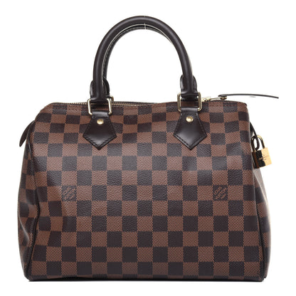Louis Vuitton Damier Ebene Speedy 25 1 of 19
