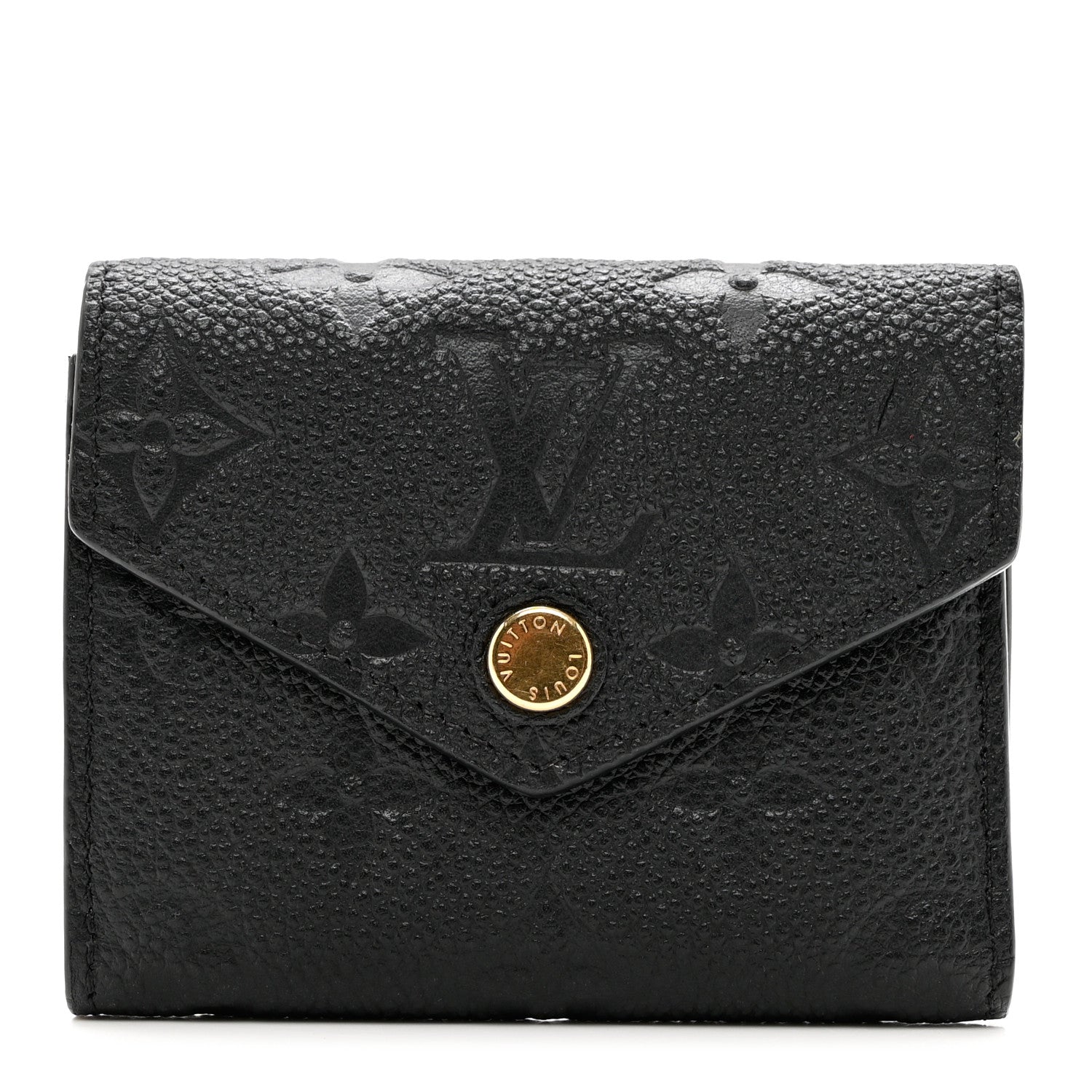 Louis Vuitton Empreinte Zoe Wallet Black 1 of 6