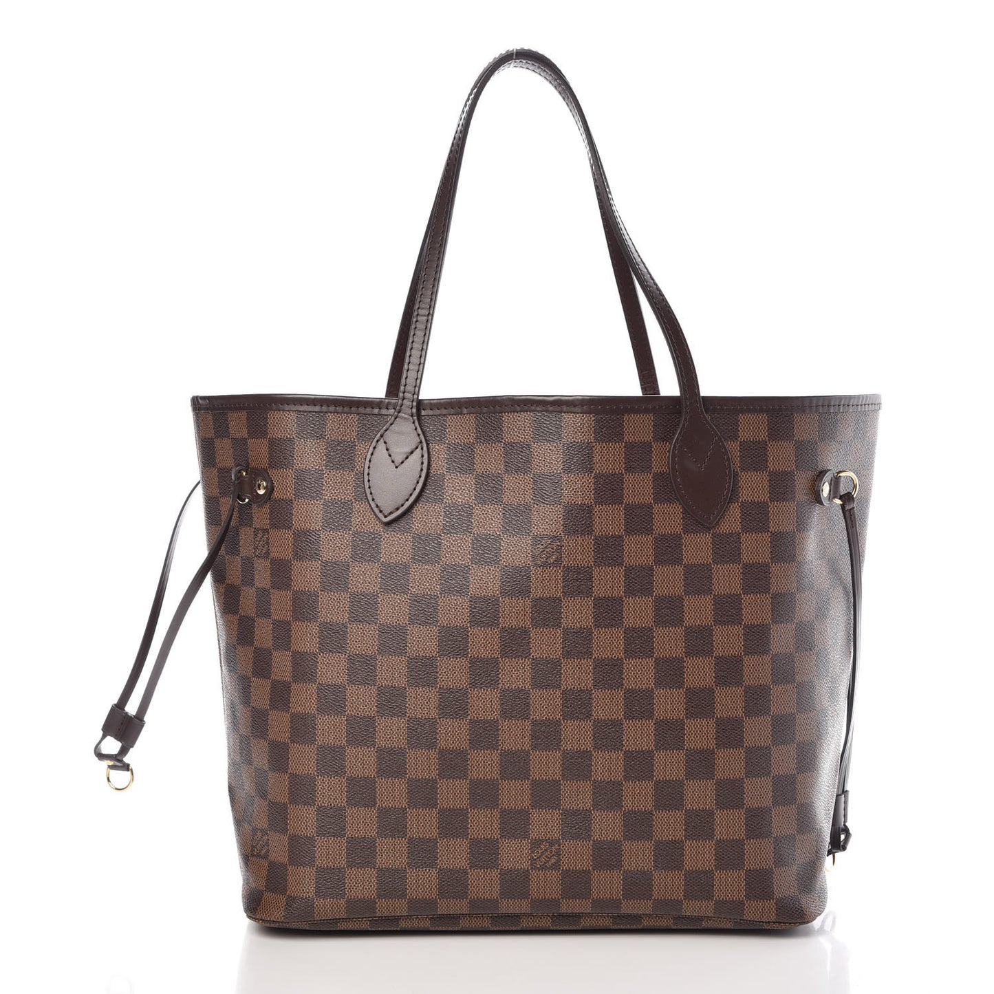 Damier Ebene Neo Neverfull MM Rose Ballerine
