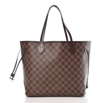Louis Vuitton Damier Ebene Neo Neverfull MM Rose Ballerine 3 of 10