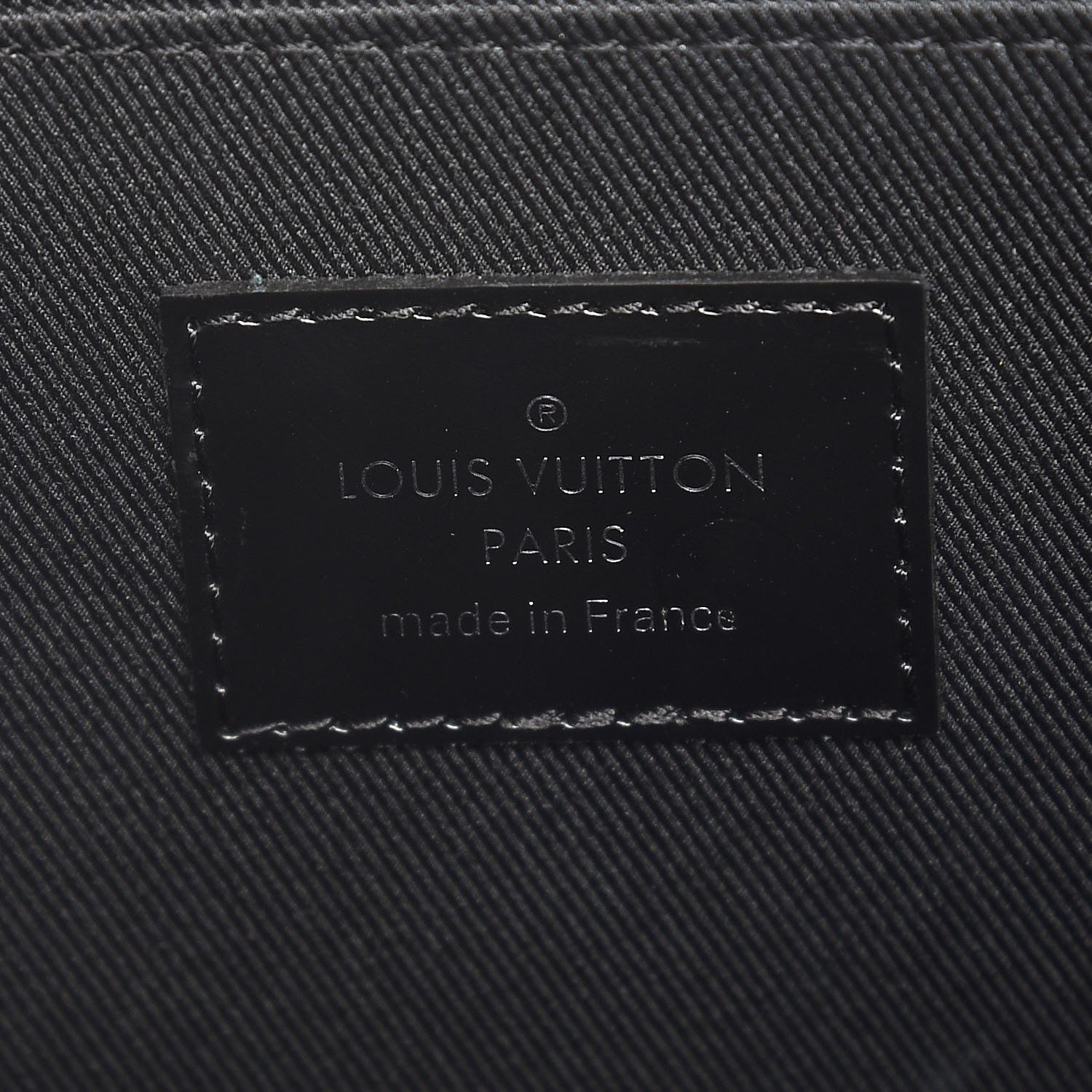Louis Vuitton Damier Graphite Rope Pochette Jour GM Blue 6 of 6