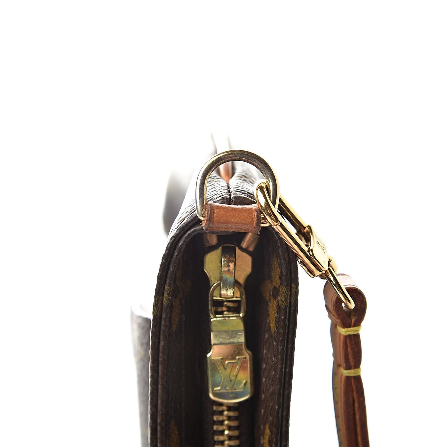 Monogram Partition Wristlet