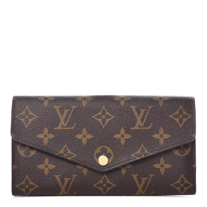 Louis Vuitton Monogram Sarah Wallet NM Rose Ballerine 1 of 6