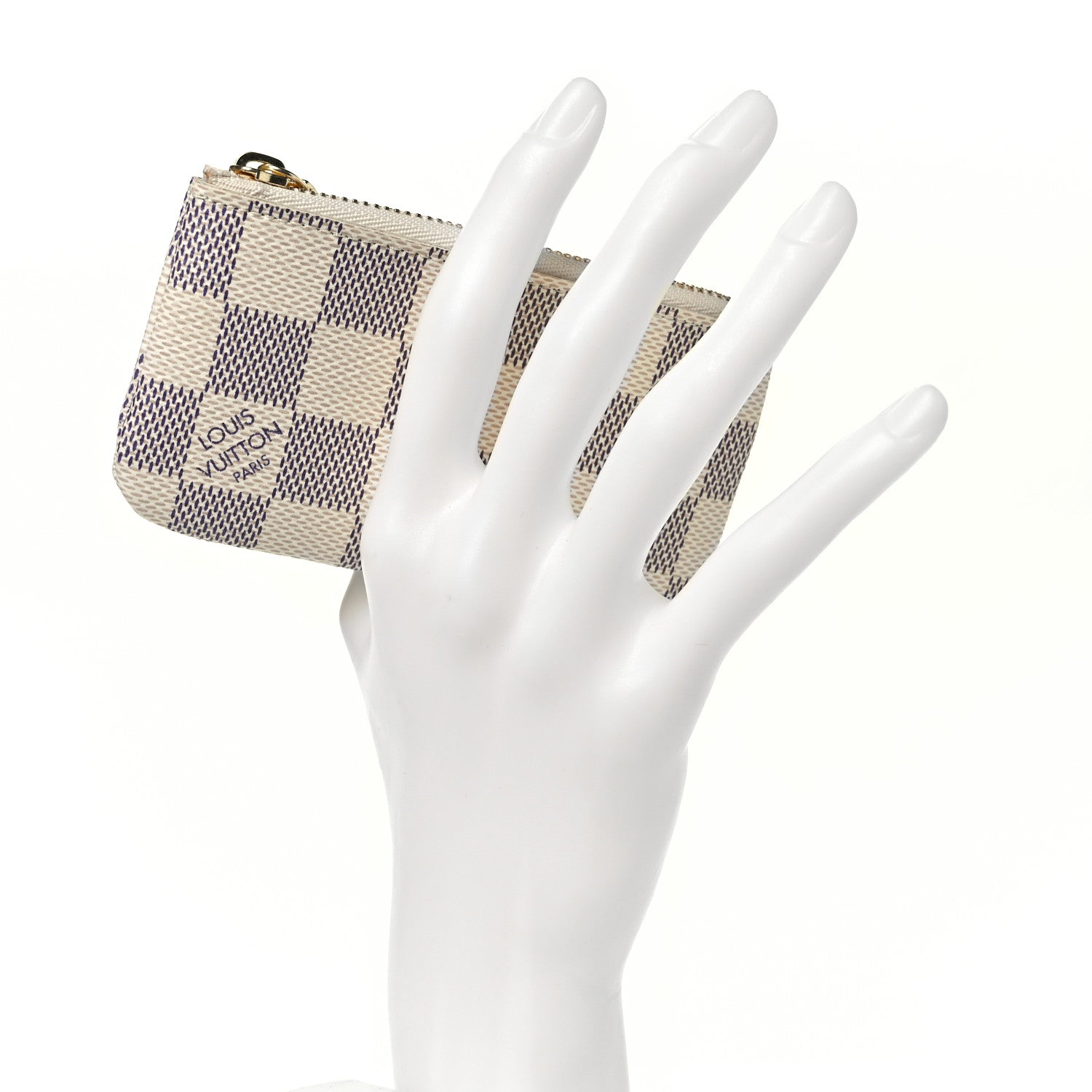 Louis Vuitton Damier Azur Key Pouch 2 of 9