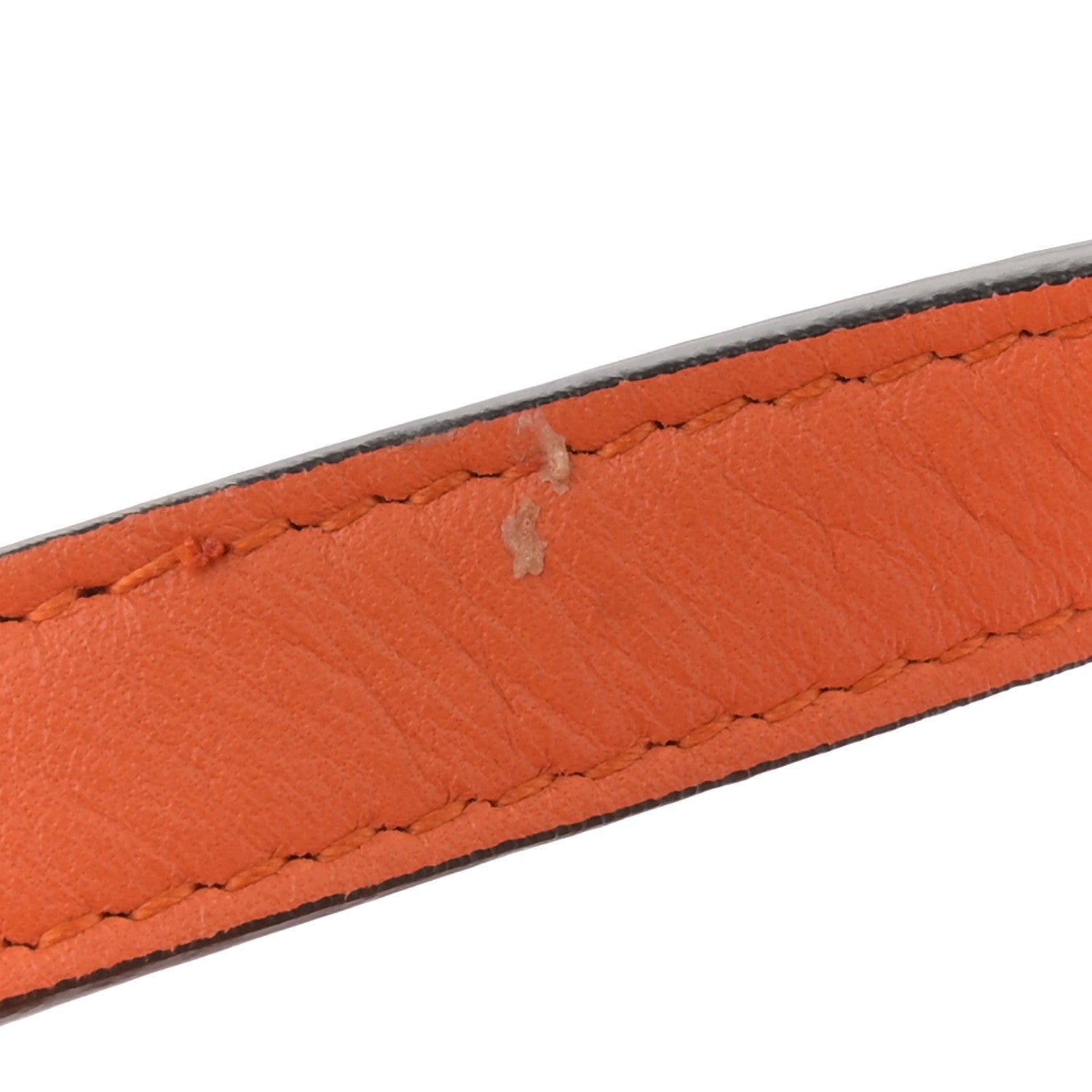 Salvatore Ferragamo Calfskin Medium Studio Bag Orange 12 of 12