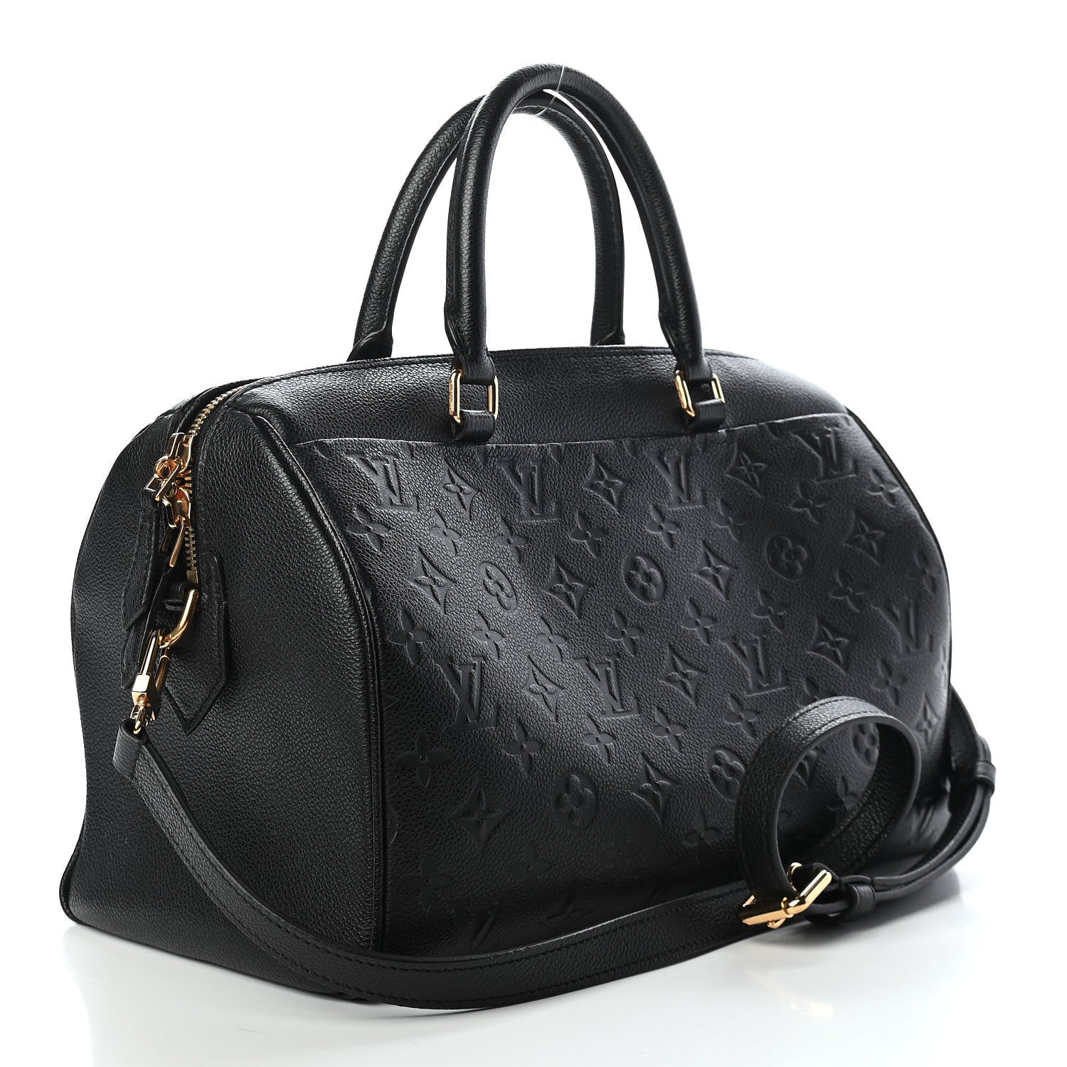 Louis Vuitton Empreinte Speedy Bandouliere 30 NM Black 3 of 9