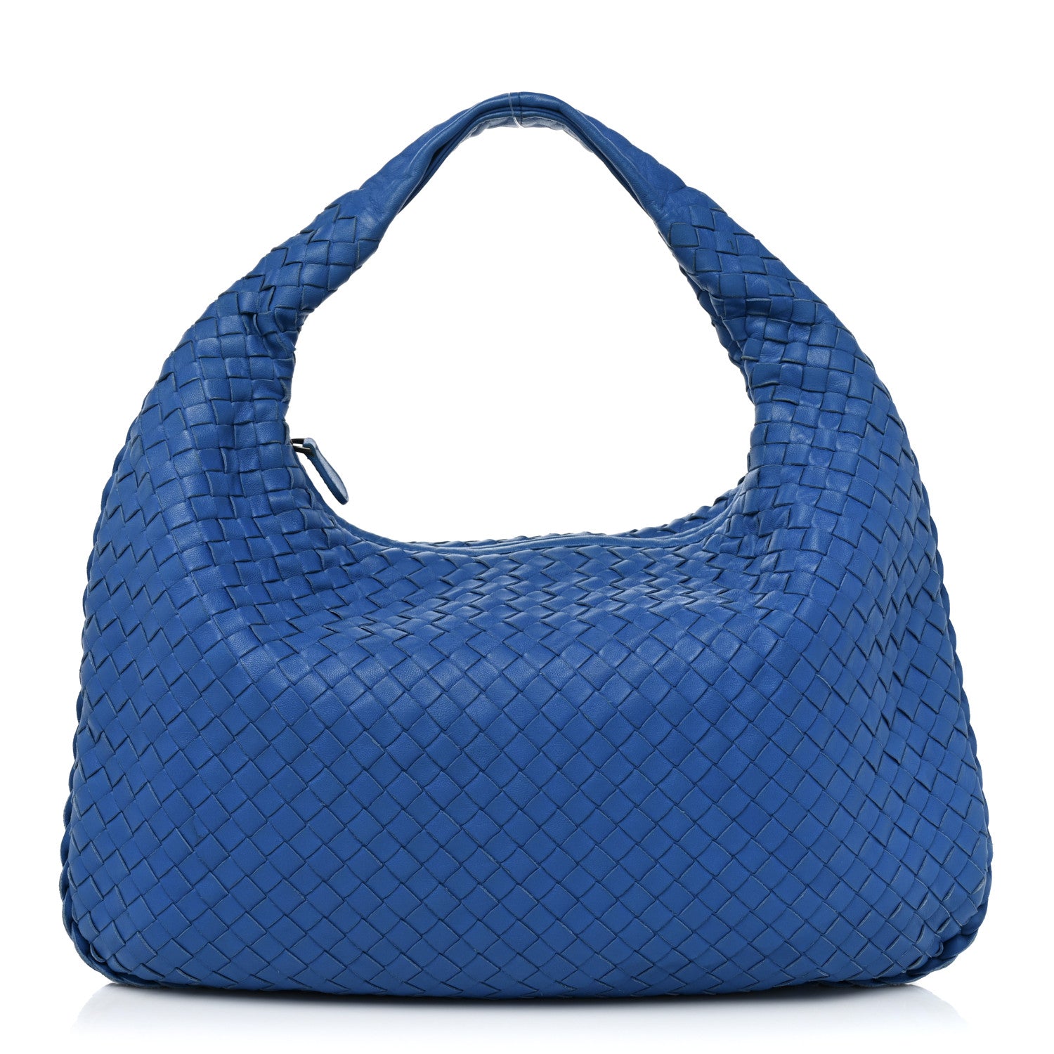 Bottega Veneta Nappa Intrecciato Medium Veneta Hobo Signal Blue 1 of 14