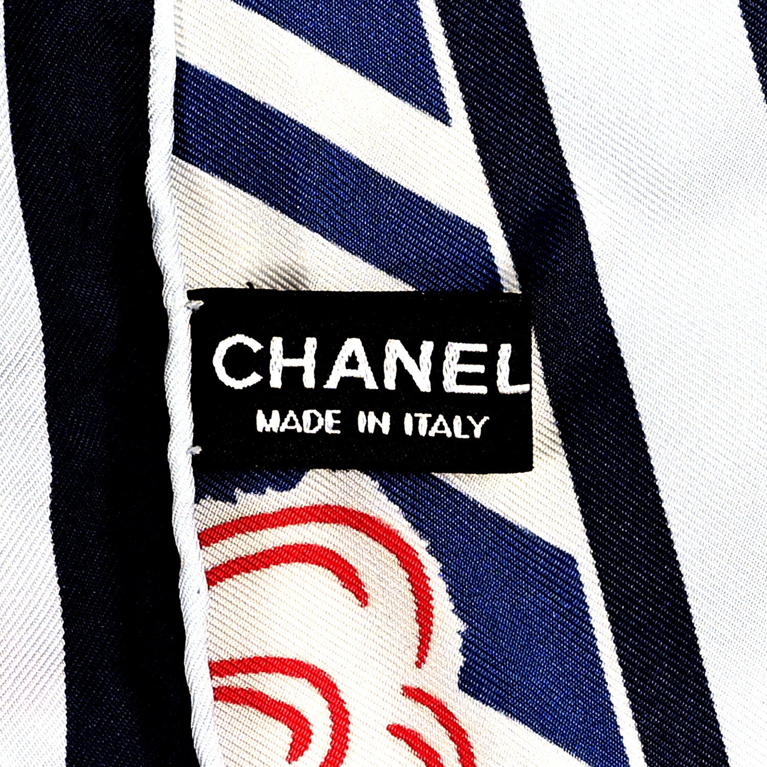 Chanel Silk Camellia Stripe CC Scarf Multicolor 1934949 – FASHIONPHILE