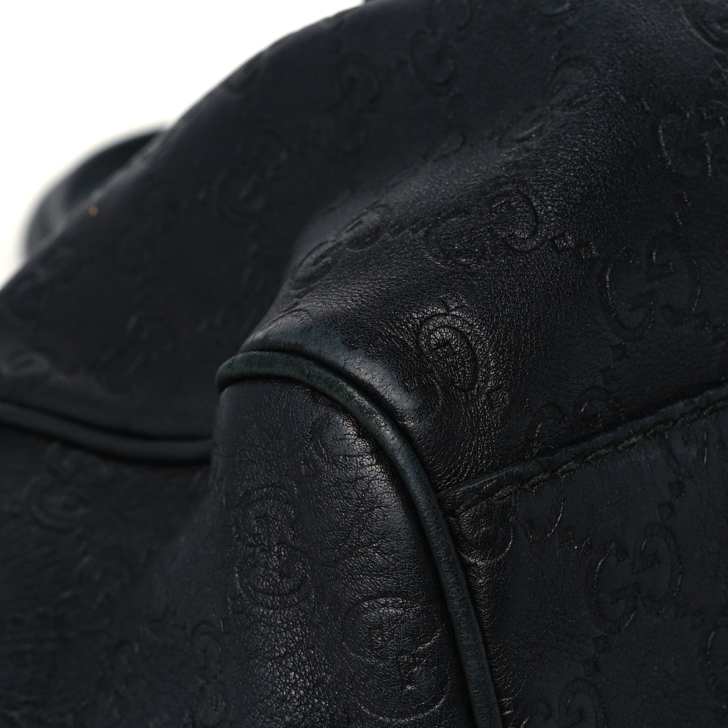 Gucci Guccissima Medium Sukey Tote Black 11 of 15