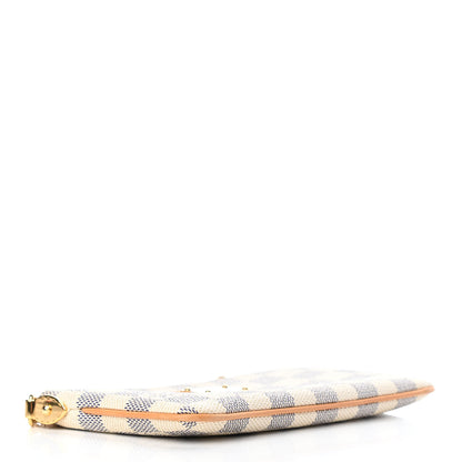 Louis Vuitton Damier Azur Pochette Milla MM 3 of 4