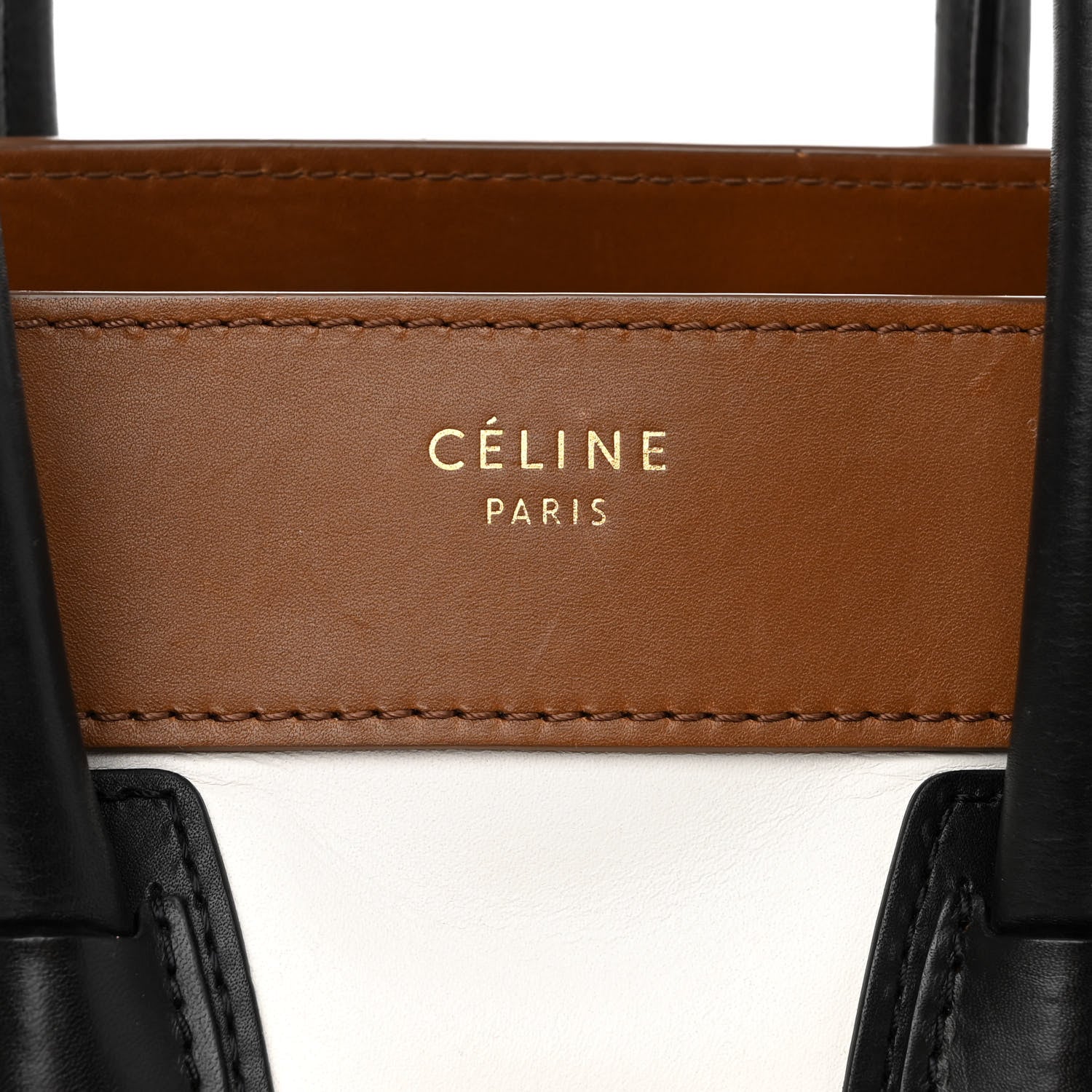 Celine Smooth Calfskin Micro Tri-Color Luggage Brown 7 of 12