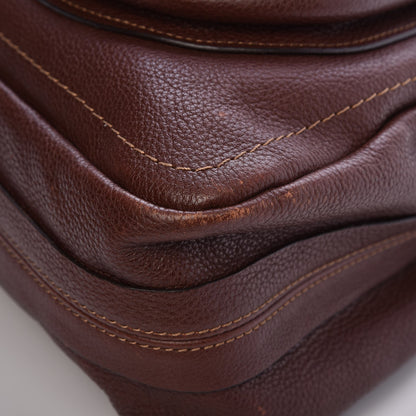 Chloe Calfskin Large Paraty Chocolate 14 of 20