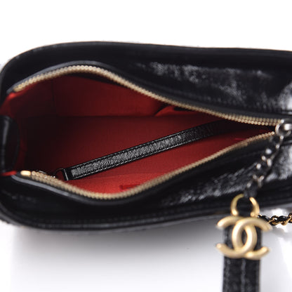 Chanel Tweed Calfskin Small Gabrielle Hobo Black Gold Red Ecru 5 of 10