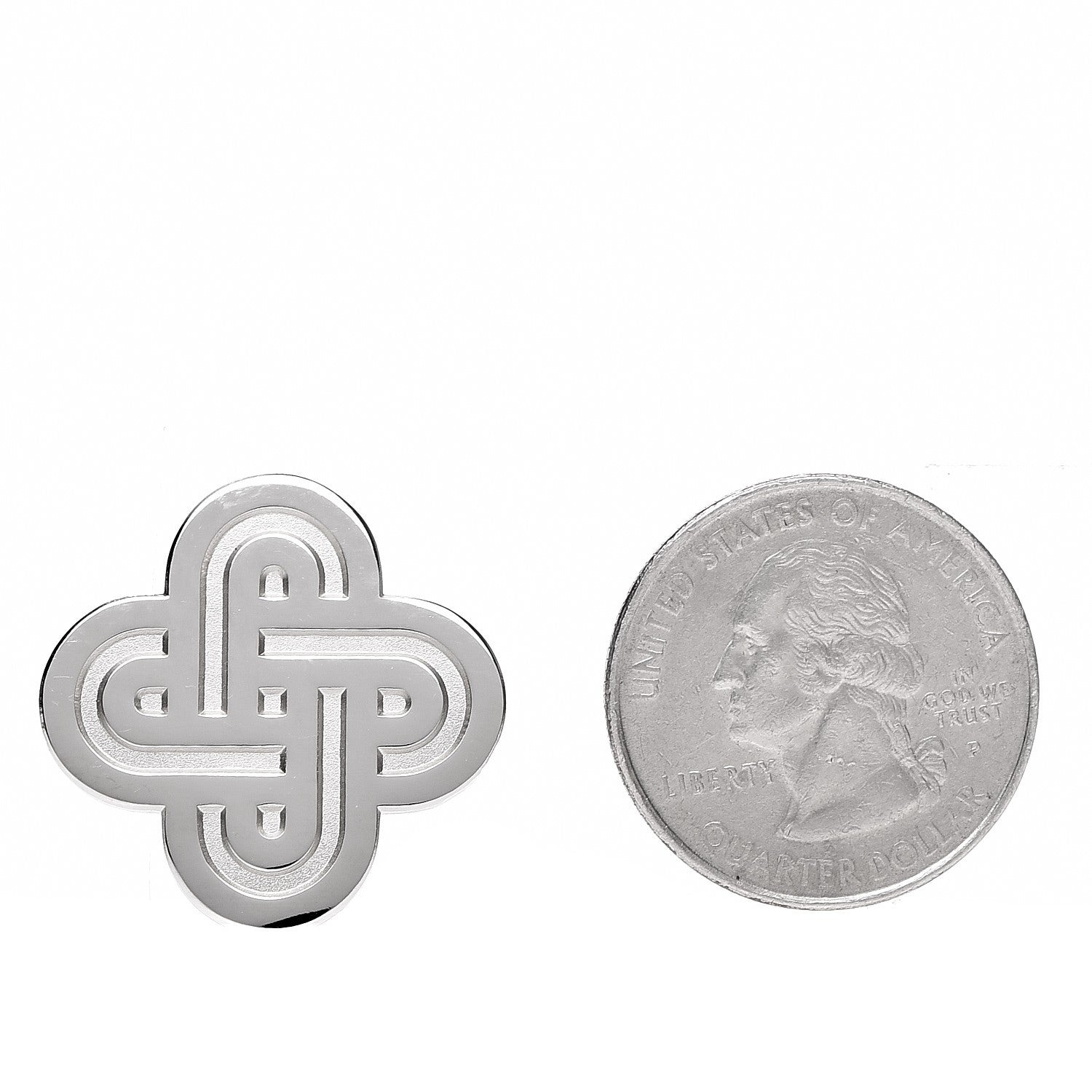 FASHIONPHILE FASHIONPHILE Pin Silver 3 of 4
