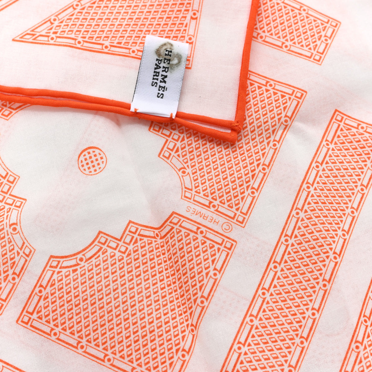 Cotton Gavroche Sellier Pocket Square Scarf