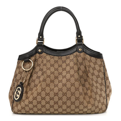 Gucci Monogram Medium Sukey Tote Dark Brown 1 of 12