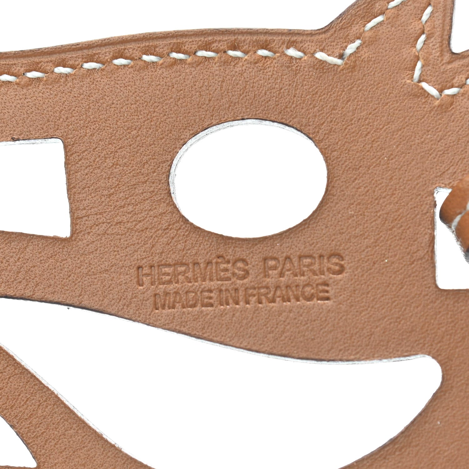 Hermes Swift Paddock Cheval Horse Bag Charm Gold 3 of 3