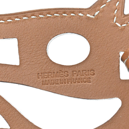 Hermes Swift Paddock Cheval Horse Bag Charm Gold 3 of 3