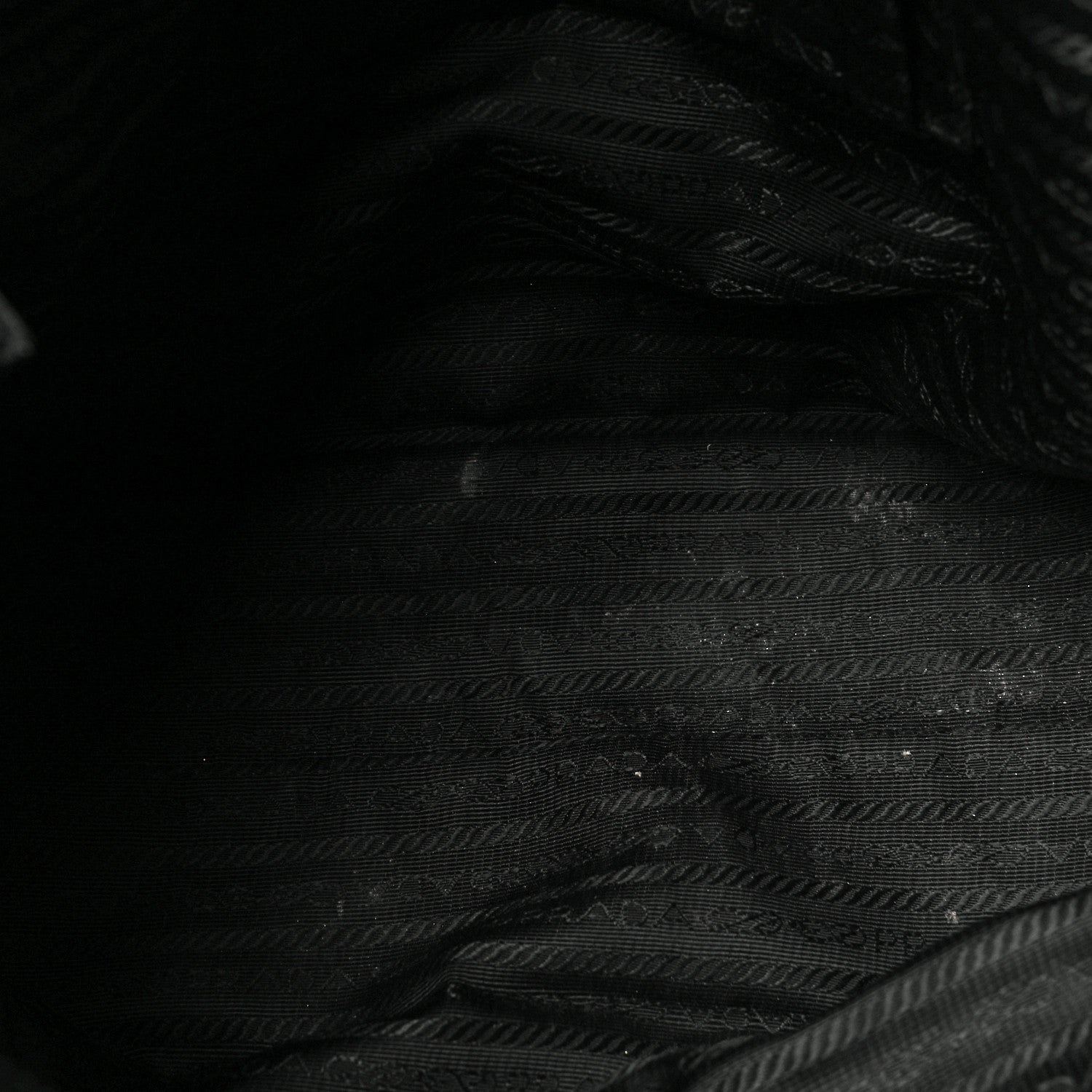 Prada Soft Calf Pleated Tote Black 12 of 21