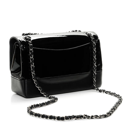 Chanel Patent Calfskin Jumbo Classic Pure Double Flap Black 3 of 7