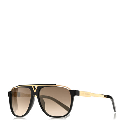 Louis Vuitton Acetate Mascot Sunglasses Z0936E Black 1 of 8