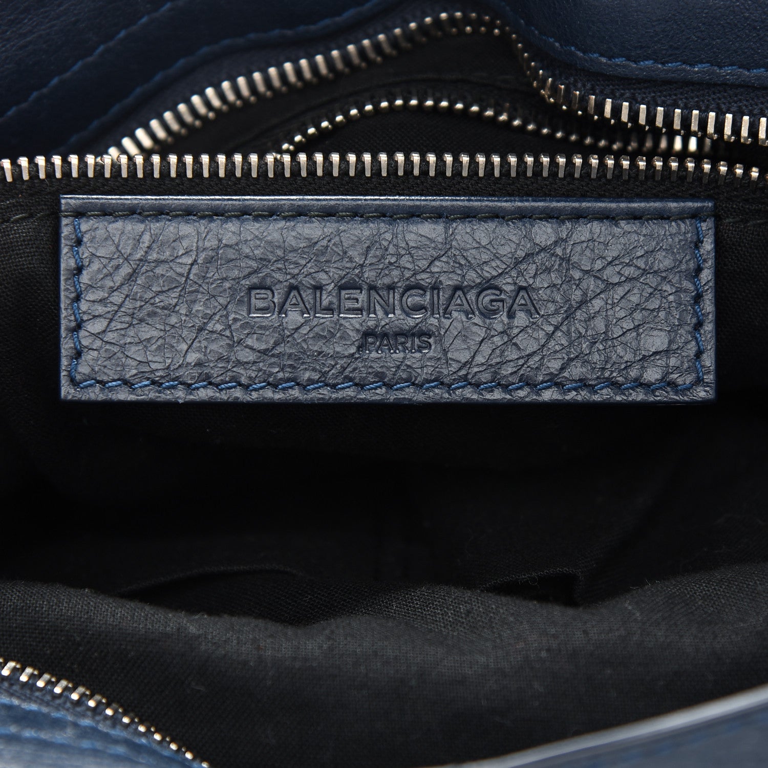 Balenciaga Agneau Giant 12 Silver Hardware City Bleu Obscur 6 of 13