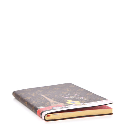 Louis Vuitton Monogram 2019 Christmas Animation Paris Notebook MM 3 of 6