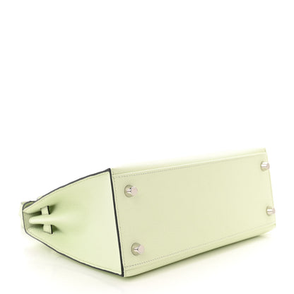 Hermes Epsom Kelly Sellier 25 Vert Fizz 5 of 11