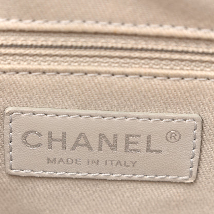 Chanel Caviar Quilted Medium Easy Flap Beige 6 of 10