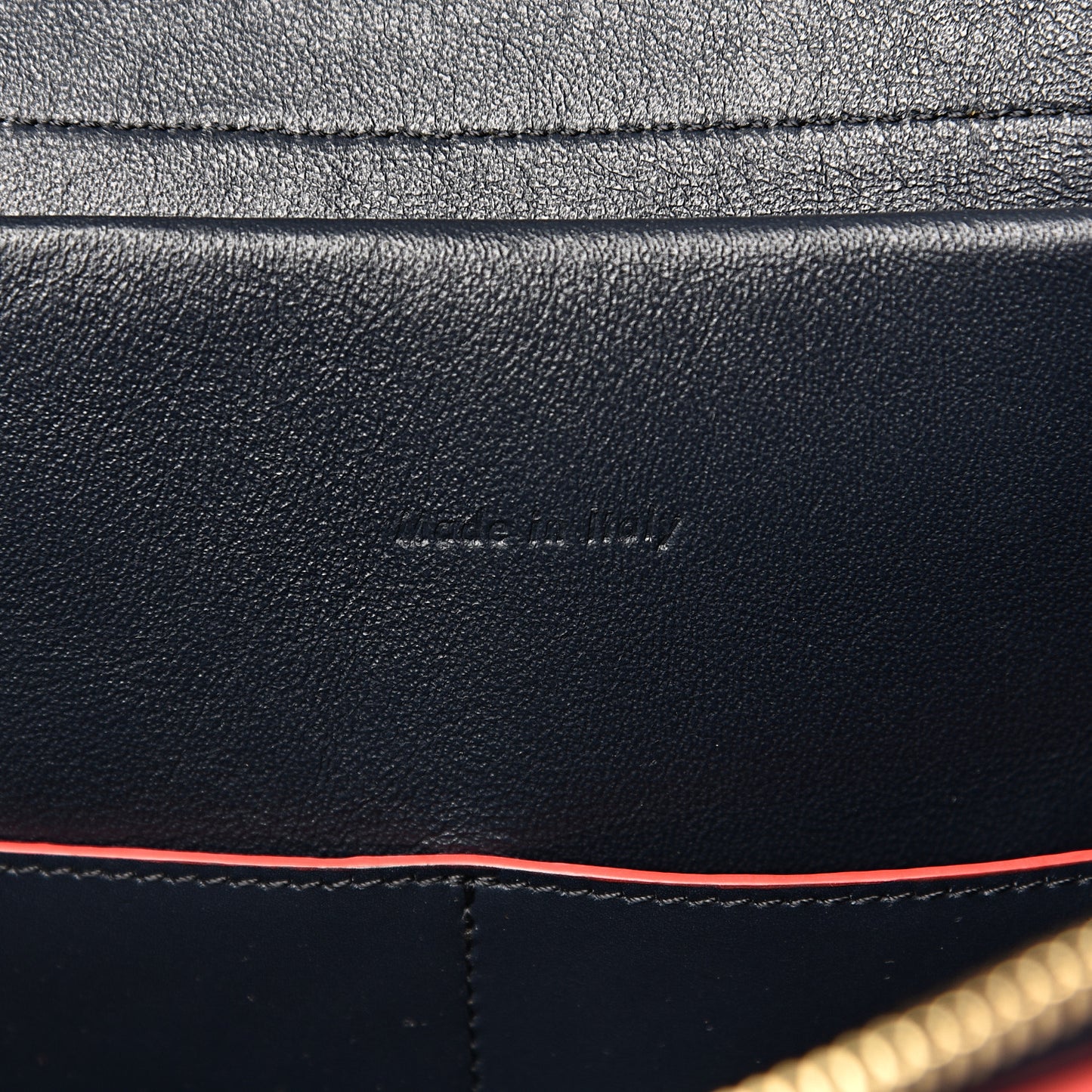 Satin Calfskin Mini Belt Bag Navy Blue
