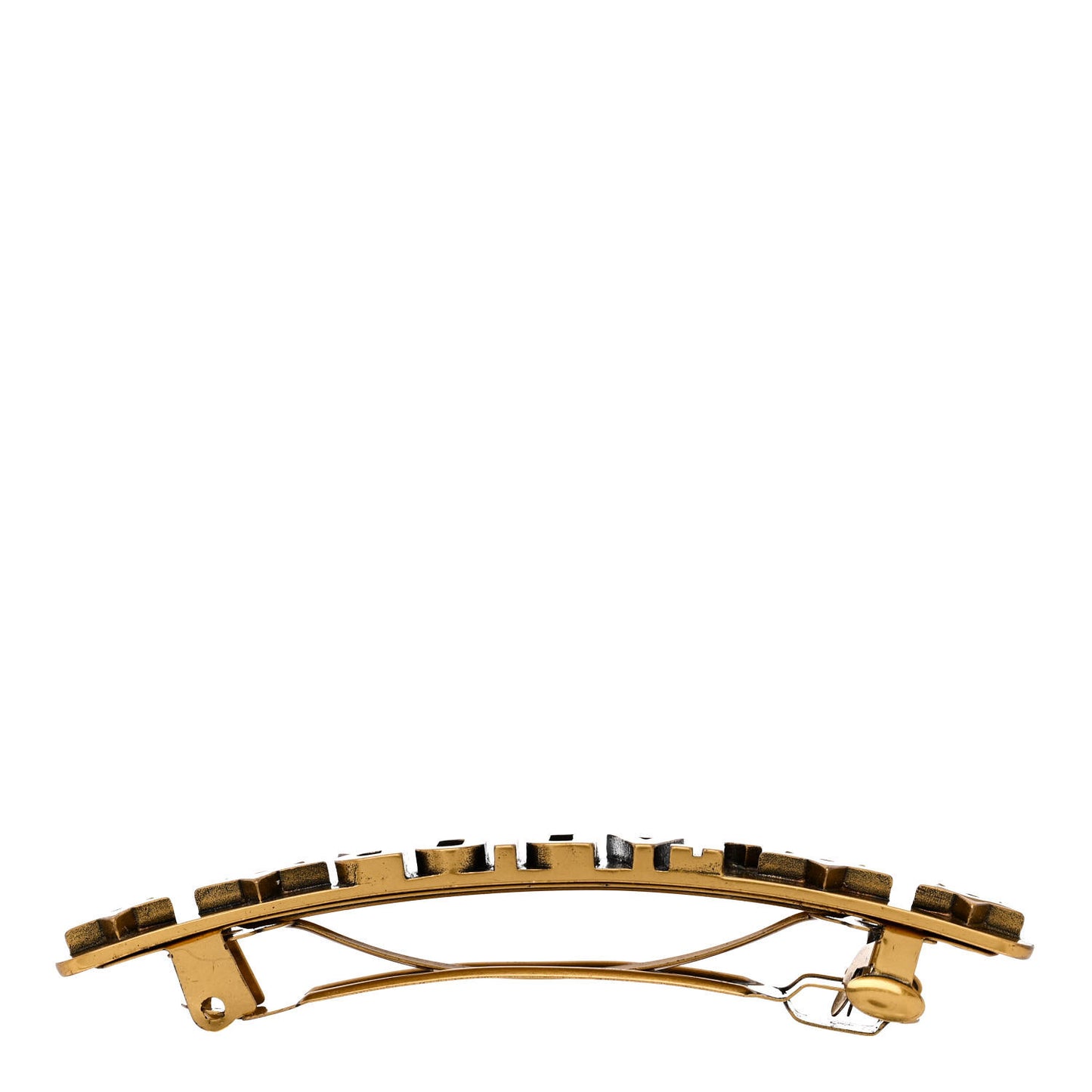 Metal J'Adior Barrette Gold