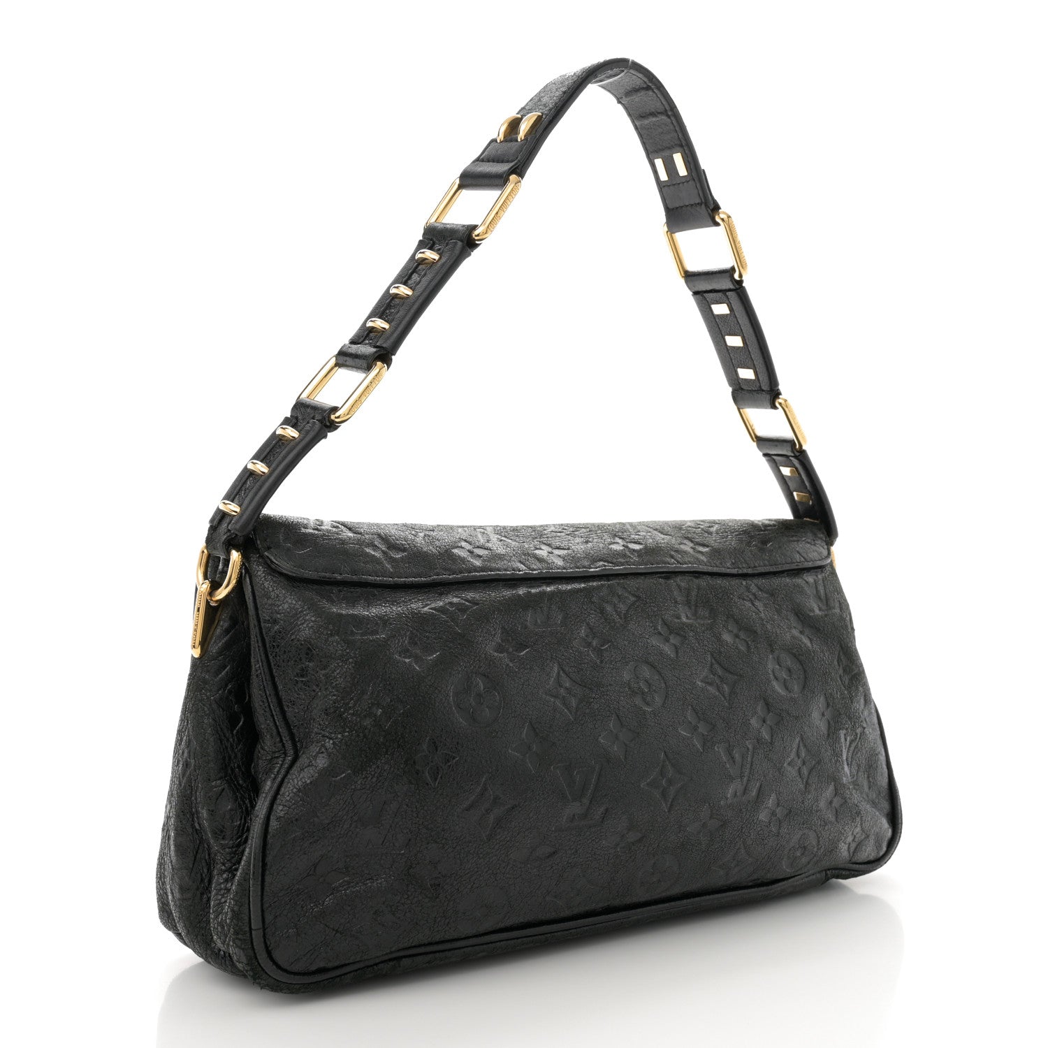 Louis Vuitton Deerskin Embossed Monogram My Deer Rebelle Black 3 of 14