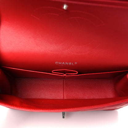 Chanel Lambskin Quilted Jumbo Double Flap Red 5 of 10
