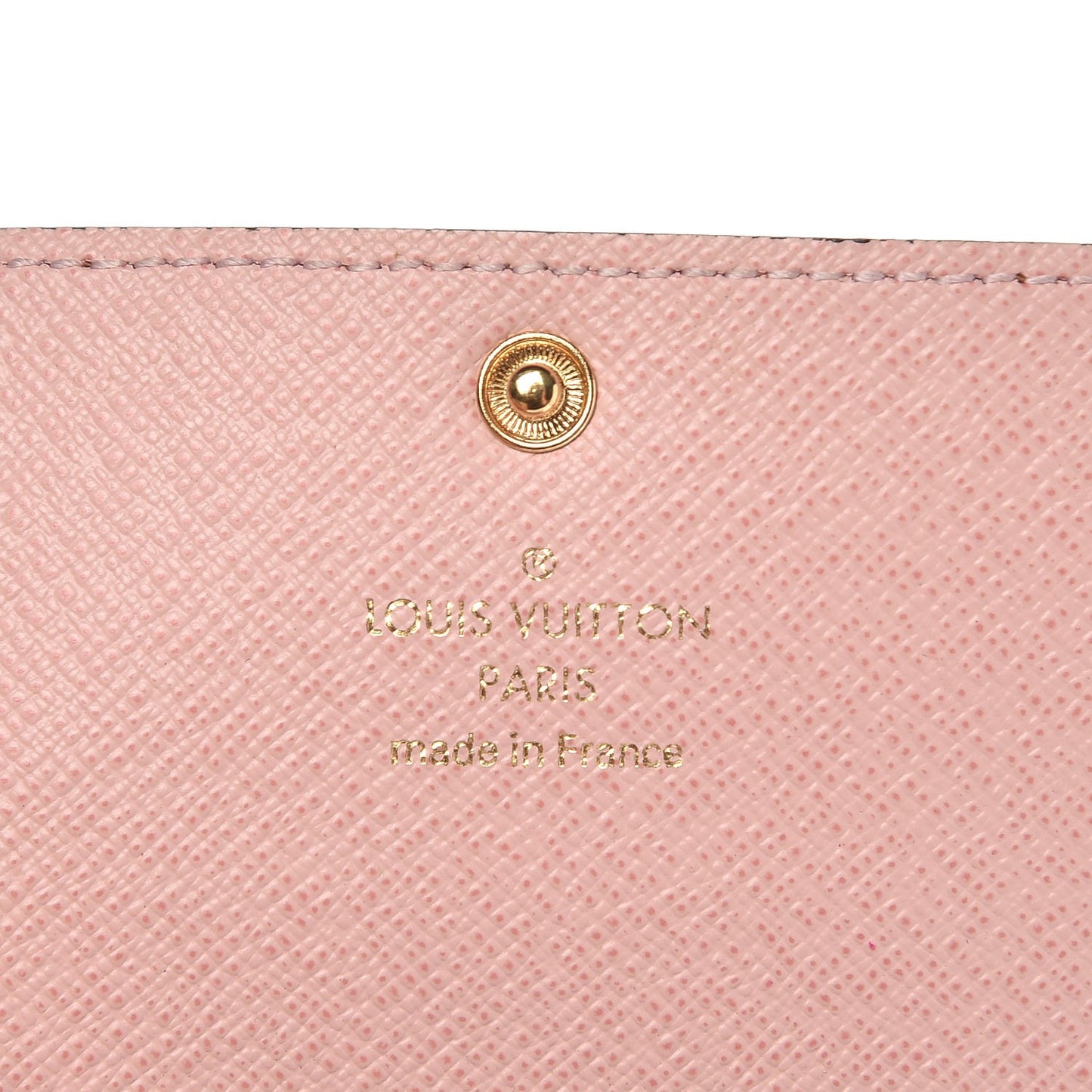 Damier Ebene Multicles 6 Key Holder Rose Ballerine