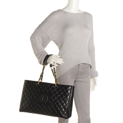 Chanel Caviar XL Grand Shopping Tote GST Black 2 of 7