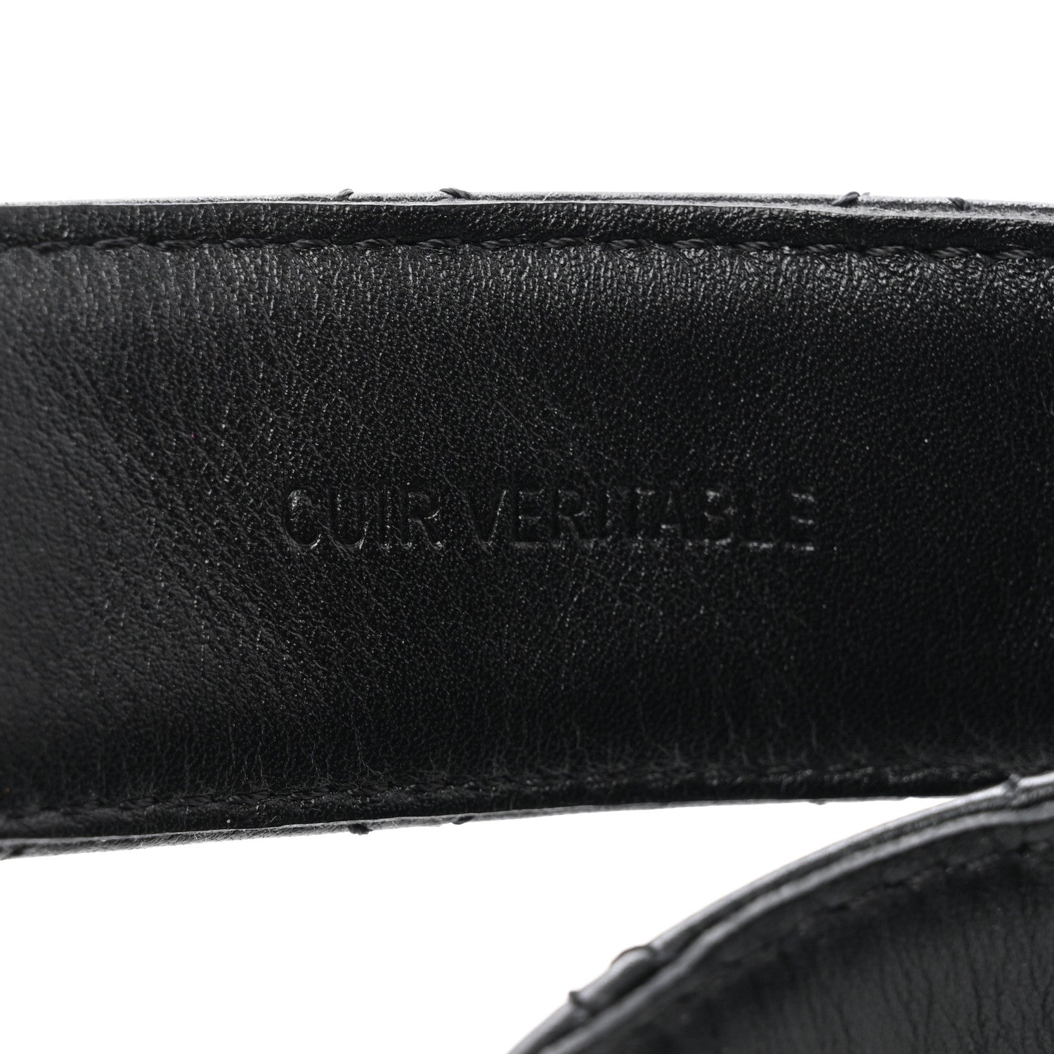 Chanel Calfskin Quilted CC Chain Belt 85 34 Black 5 of 7
