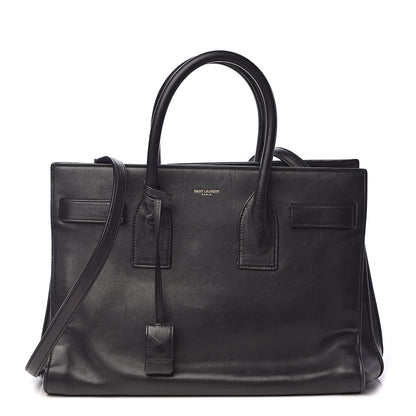 Saint Laurent Calfskin Small Sac De Jour Black 1 of 16