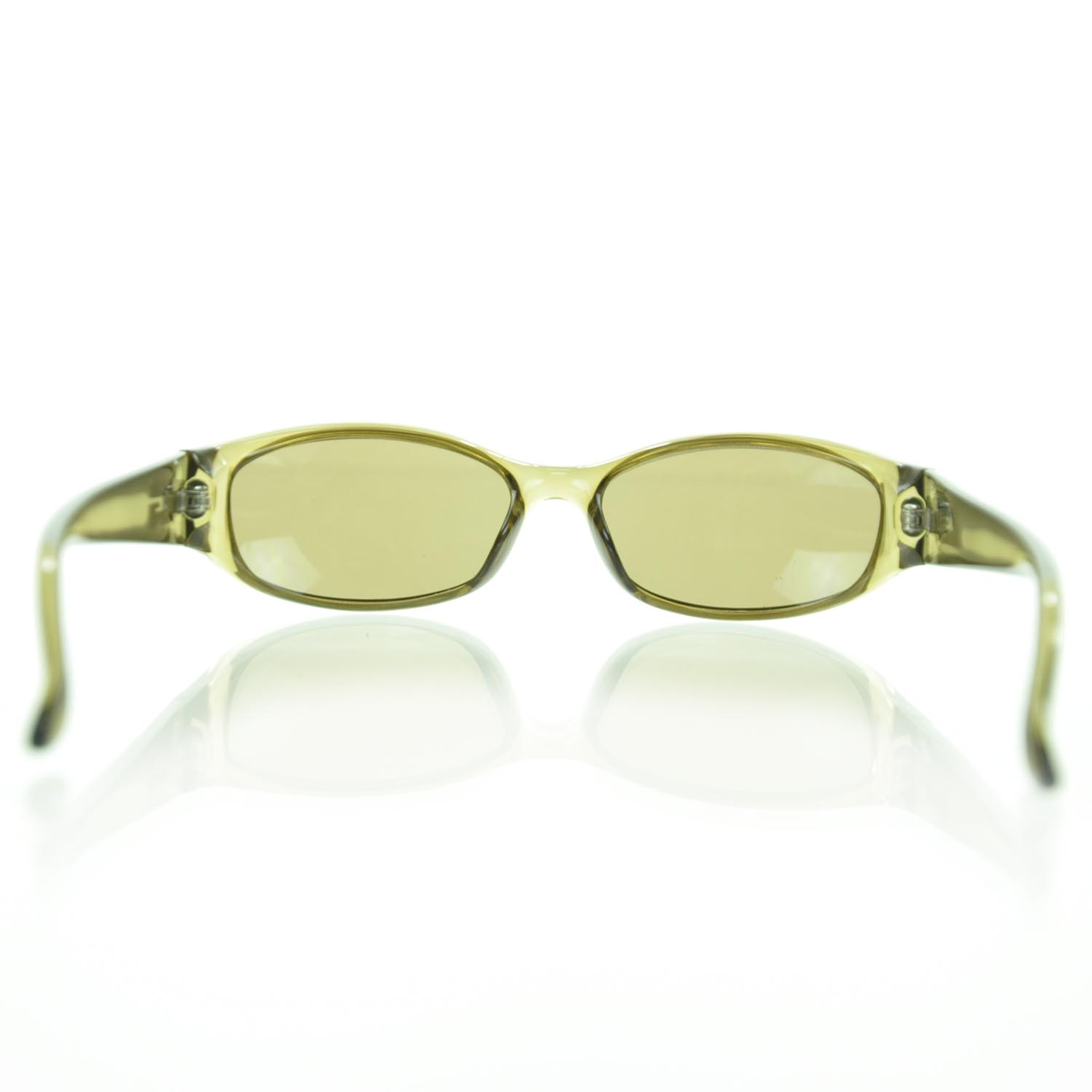Gucci G Logo Sunglasses Green 6 of 7