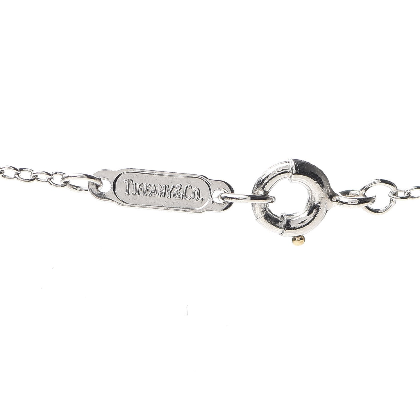 Platinum Diamond Small Cross Pendant Necklace