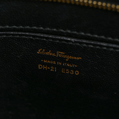 Salvatore Ferragamo Calfskin Medium Sofia Satchel Black 14 of 19