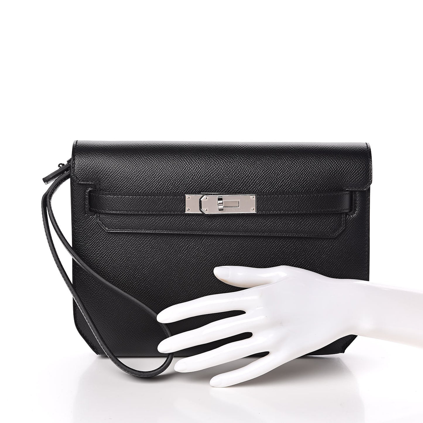 Epsom Kelly Depeches 25 Pouch Black