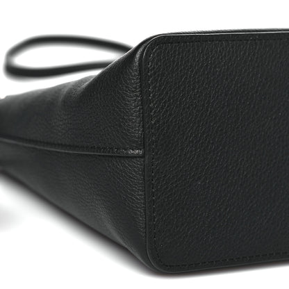 Louis Vuitton Calfskin Nano Lockme Bucket Black 8 of 9